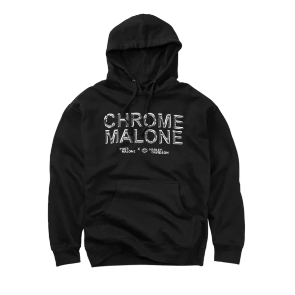 Post Malone x h-d Chrome Malone Pullover Hoodie