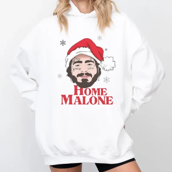 Home Malone Ugly Christmas Sweatshirt