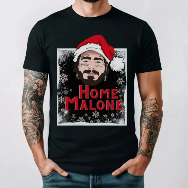 Home Malone Ugly Christmas Shirt