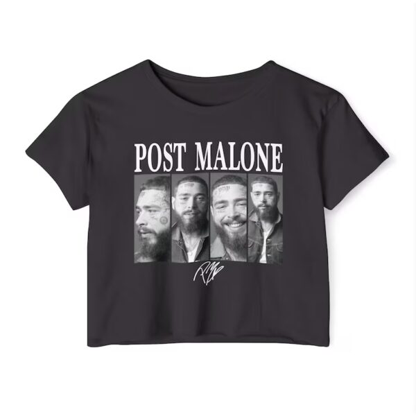 Post Malone crop Shirt