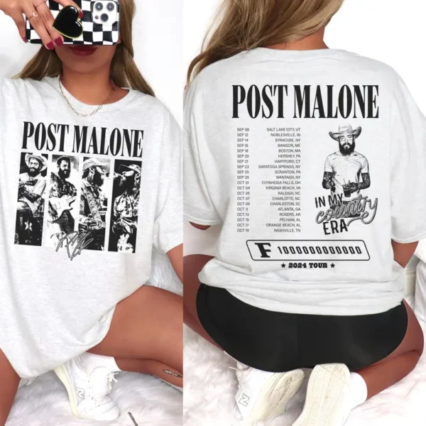 Vintage Post Malone F-1 Trillion Shirt