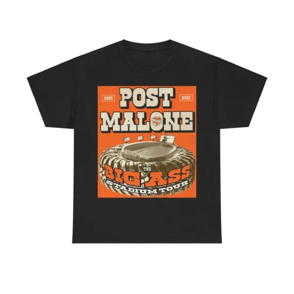 Post Malone Big Ass Stadium Tour Concert T-Shirt