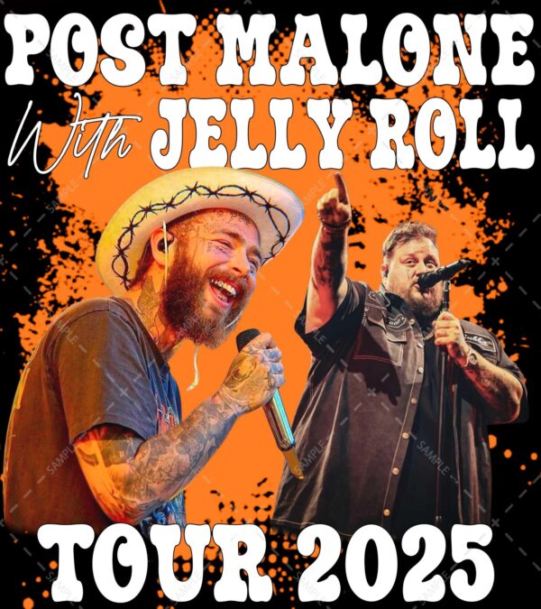 Post Malone Big Ass Stadium Tour 2025 Shirt