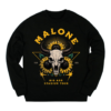 Skeleton Print Malone Big Ass Stadium Tour Swetashirt