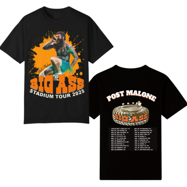 Big Ass Stadium Tour Post Malone Shirt