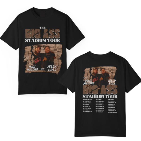 The Big Ass Stadium Post & Jelly Tour Shirt