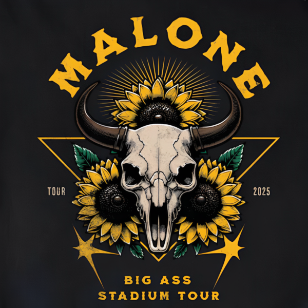 Big Ass Stadium Malone T-Shirt