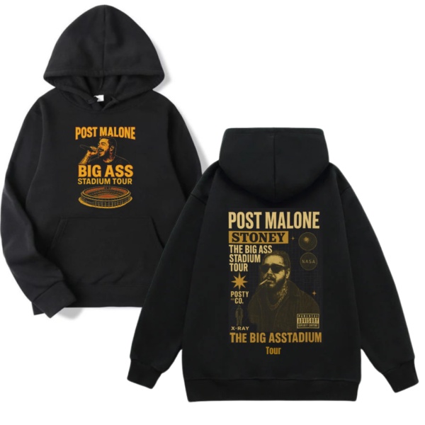 Post Malone Big Ass Stadium Tour 2025 Hoodie