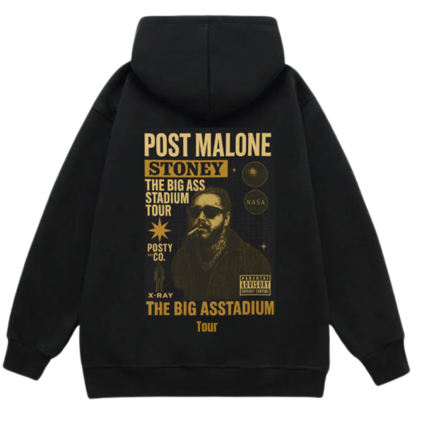 Post Malone Big Ass Stadium Tour 2025 Hoodie