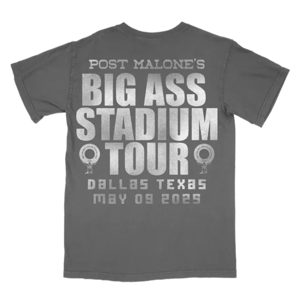 Doomsday Defense Post Malone X Dallas Cowboys Black T-Shirt