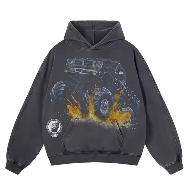 Post Malone X Dallas Cowboys Monster Truck Black Hoodie