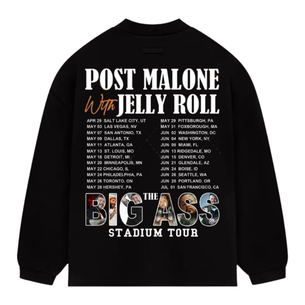 The Big Ass Stadium Post Malone Tour Sweatshirt