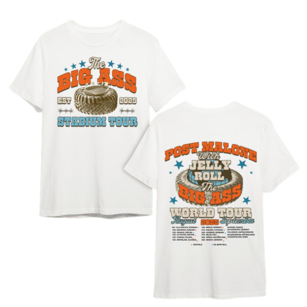 The Big Ass World Tour 2025 TShirt