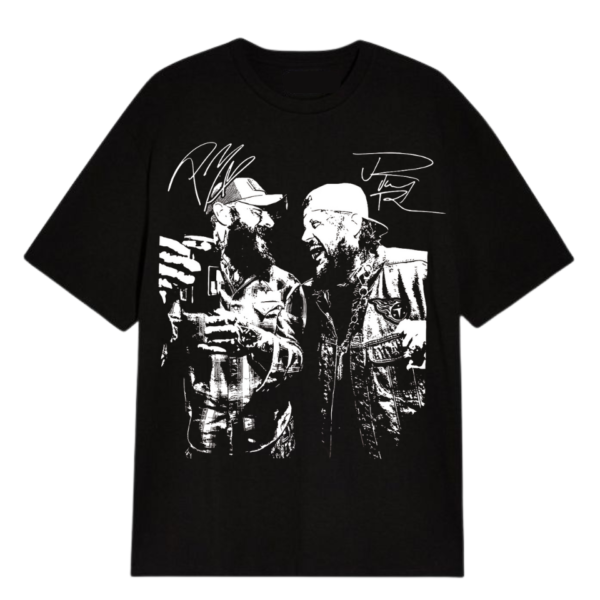 Big Ass World Tour Post Malone & Jelly Roll Signature Shirt