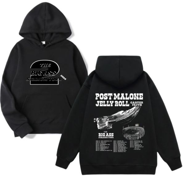 Post Malone The Big Ass Stadium Tour Part 2 Hoodie