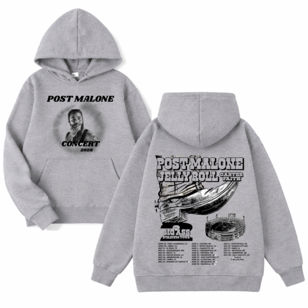 Post Malone Big Ass Stadium Tour 2026 Hoodie