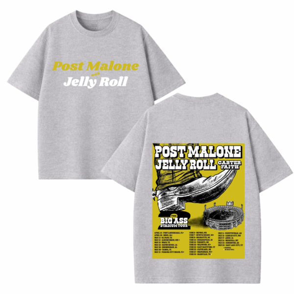 Post Malone With Jelly Roll BAST 2026 Shirt